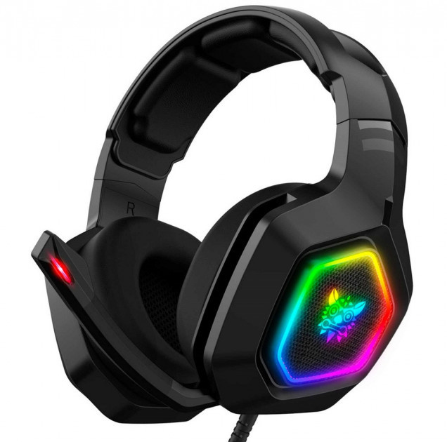 Навушники Onikuma  K10 Pro RGB Gaming Wired Headphones Black