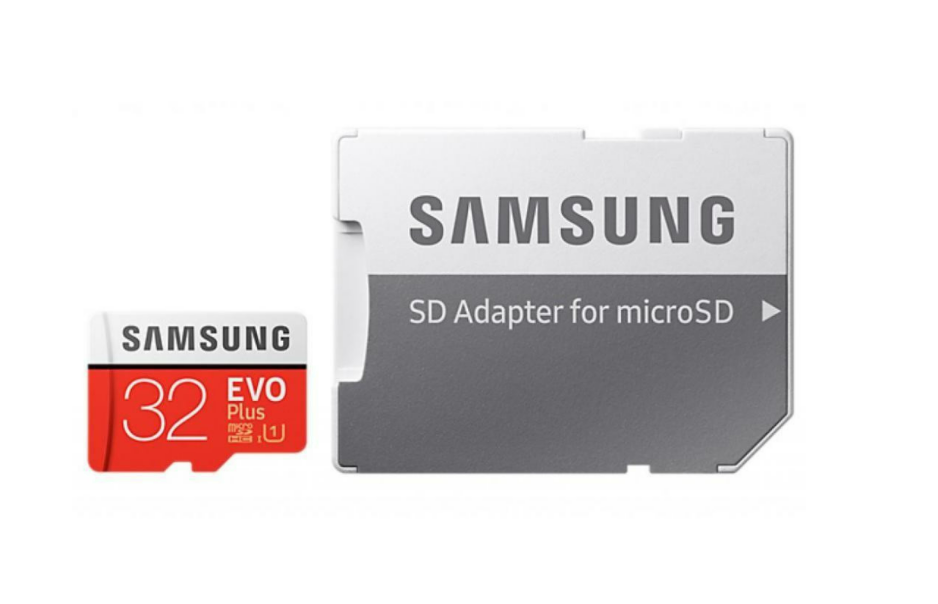 Карта пам'яті Samsung MicroSDHC 32 Gb Class 10 UHS-I EVO Plus   SD Adapter