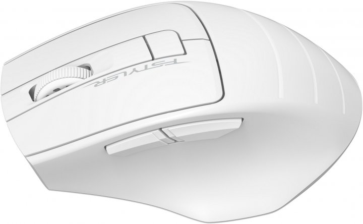 Комп'ютерна миша A4Tech FG 30 S Grey White фото №2