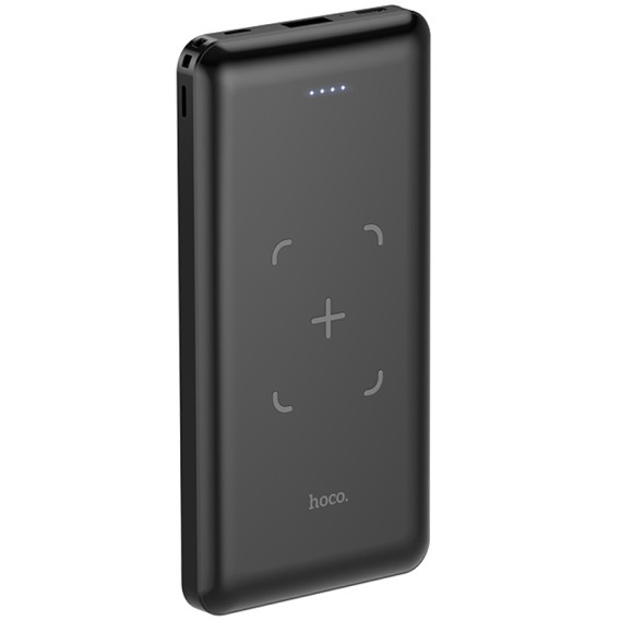 Мобильная батарея Hoco J50 Surf 1USB Type-C Wireless 10000mAh Black