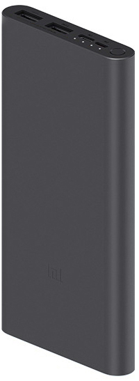 Мобільна батарея Xiaomi Mi 3 NEW 10000mAh чорний