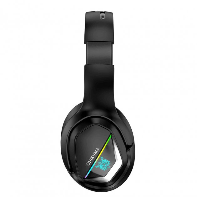 Наушники Onikuma  X2 RGB Gaming Wired Headphones Black фото №2