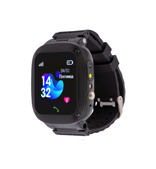 Smart часы AmiGo GO004 Splashproof Camera LED Black