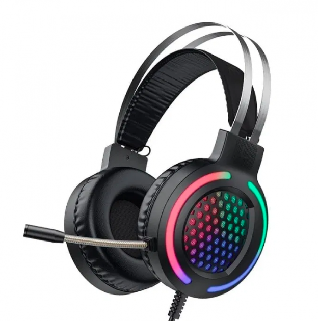 Наушники Hoco ESD03 Gaming Wired Headphones Black