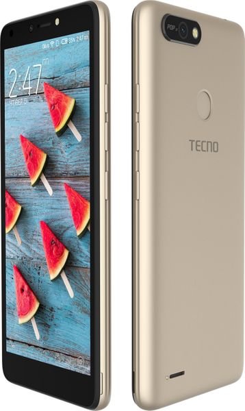 Смартфон Tecno POP 2F (B1G) 1/16GB Dual SIM Champagne Gold фото №3