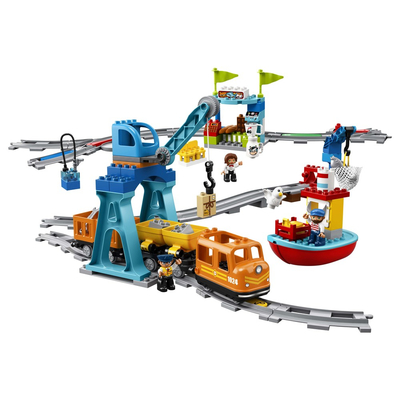 Конструктор Lego Duplo Грузовой поезд 105 деталей (10875) фото №5