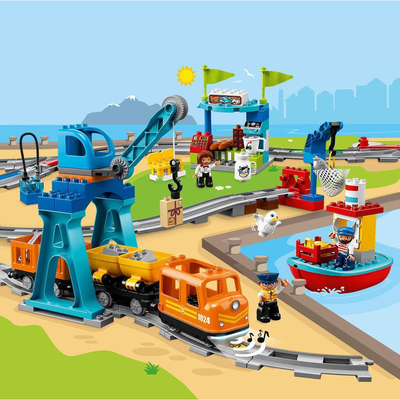 Конструктор Lego Duplo Грузовой поезд 105 деталей (10875) фото №4