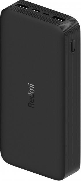 Мобільна батарея Xiaomi Redmi Power Bank 20000mAh Black (VXN4304GL) фото №2