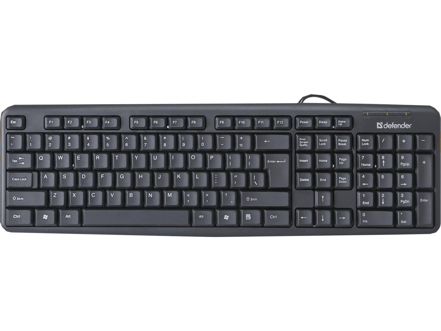 Клавіатура Defender Element HB 520 B Black