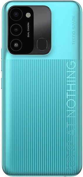 Смартфон Tecno Spark Go 2022 (KG5m) 2/32Gb NFC Dual SIM Turquoise Cyan фото №3