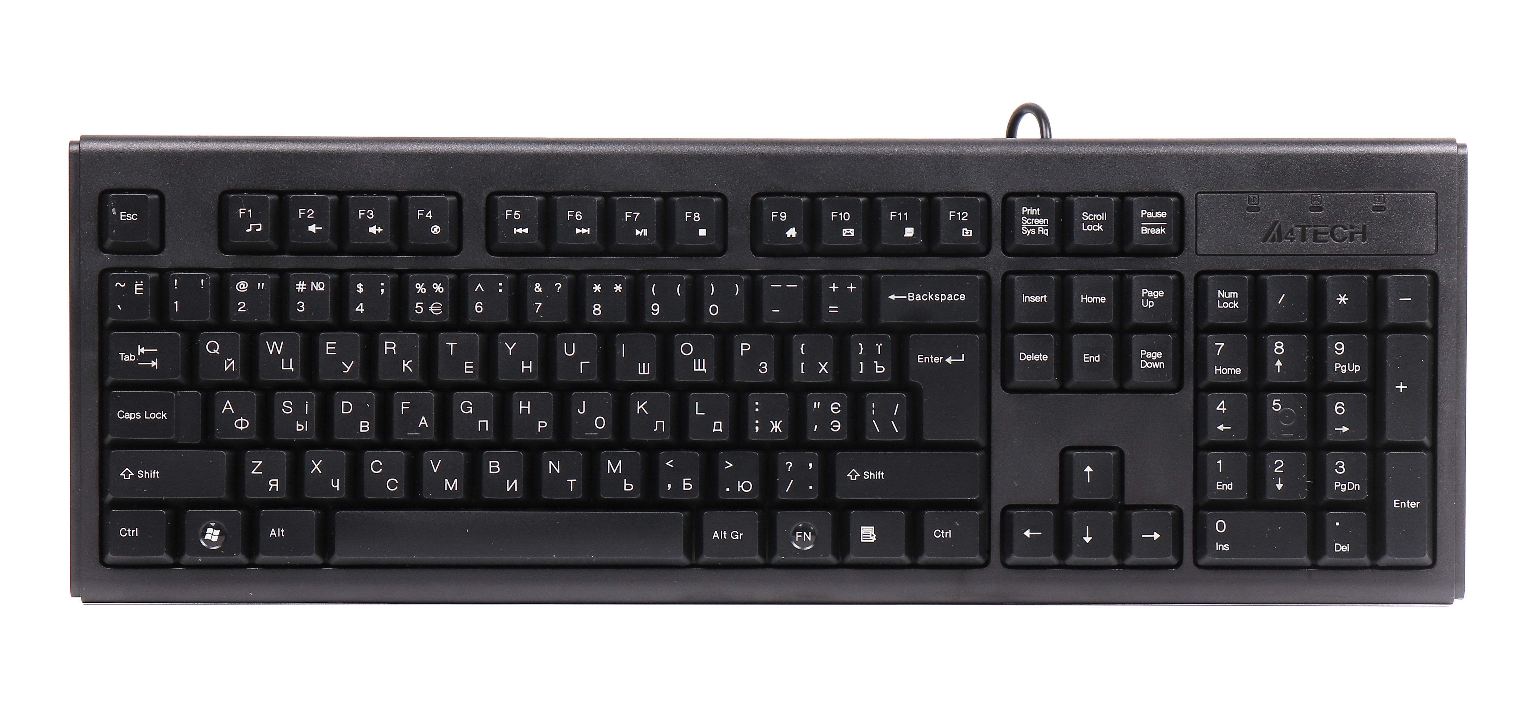 Клавиатура A4Tech KM-720 USB (Black)
