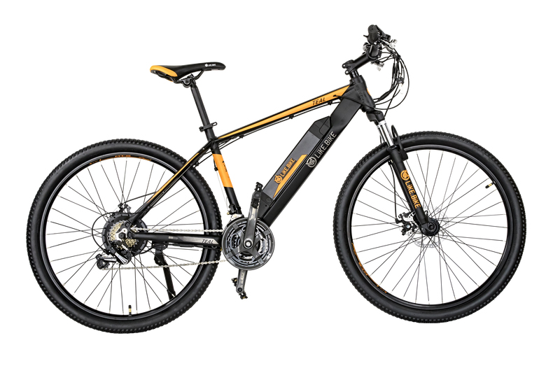 Електровелосипед Like.Bike Teal (gray-orange) фото №3