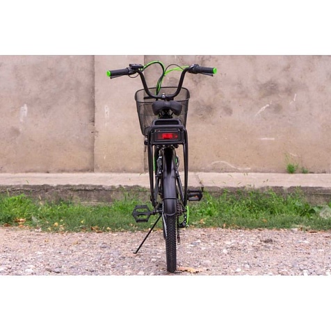 Електровелосипед VEGA Joy S (Black/Green) фото №6