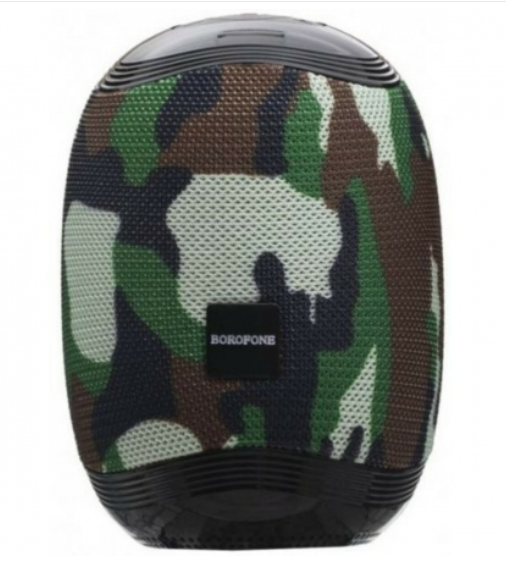 Акустическая система Borofone BR6 Miraculous sports wireless speaker Camouflage Green фото №2