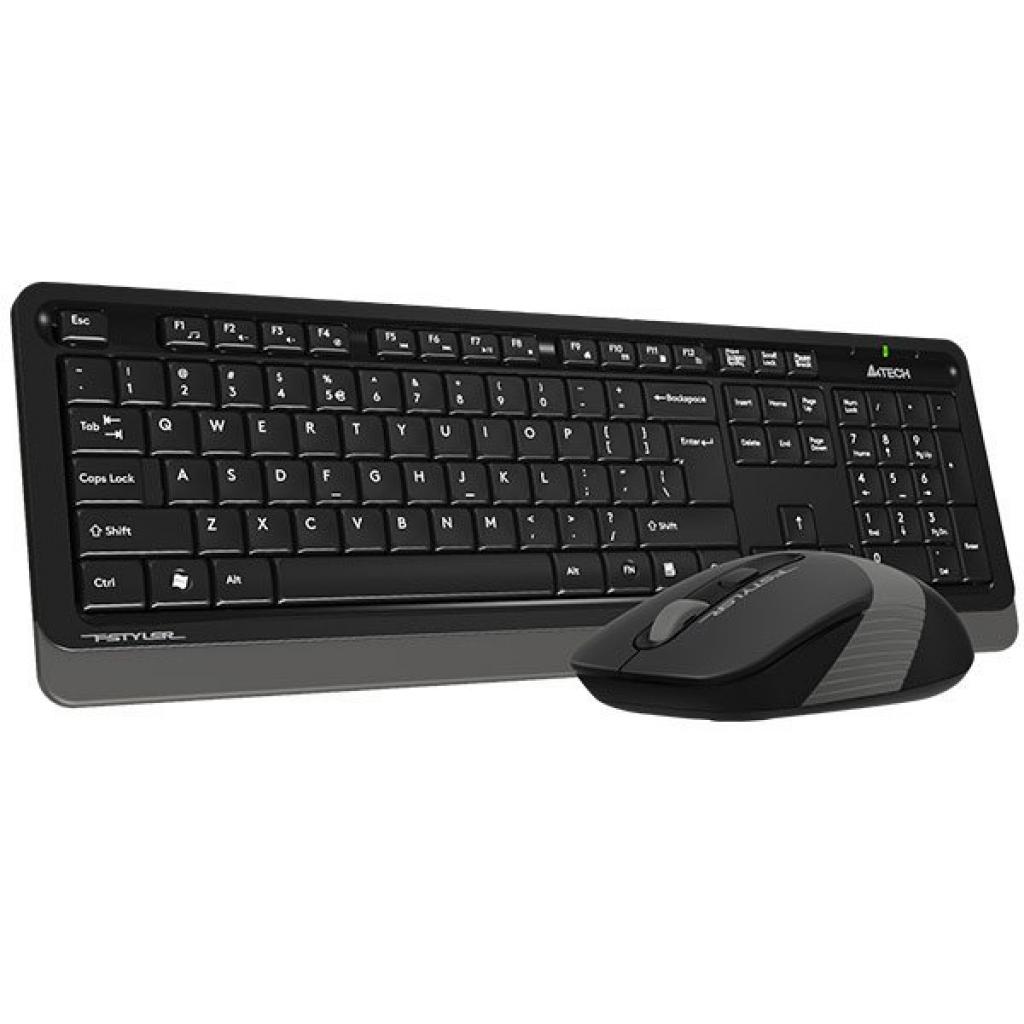 Клавиатура   мышка A4Tech FG1010 (Grey) фото №3