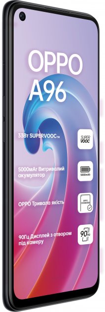 Смартфон Oppo A96 6/128GB Starry Black фото №3