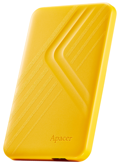 Зовнішній жорсткий диск Apacer PHD External 2.5'' USB 3.2 Gen. 1 AC236 1Tb Yellow (color box) (AP1TBAC236Y-1) фото №3
