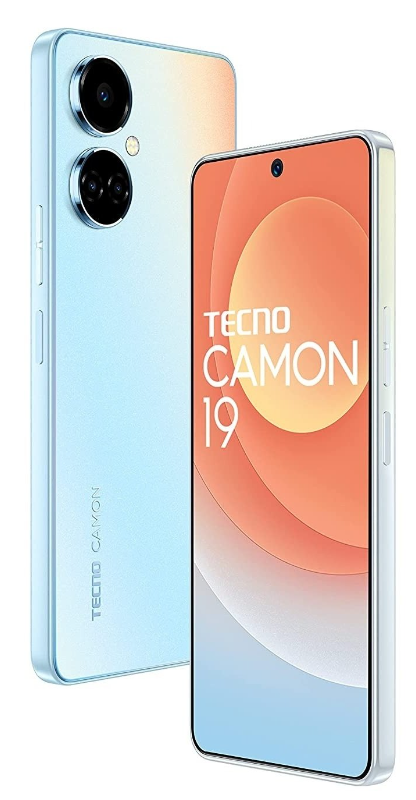 Смартфон Tecno Camon 19 (CI6n) 6/128Gb NFC 2SIM Sea Salt White фото №2