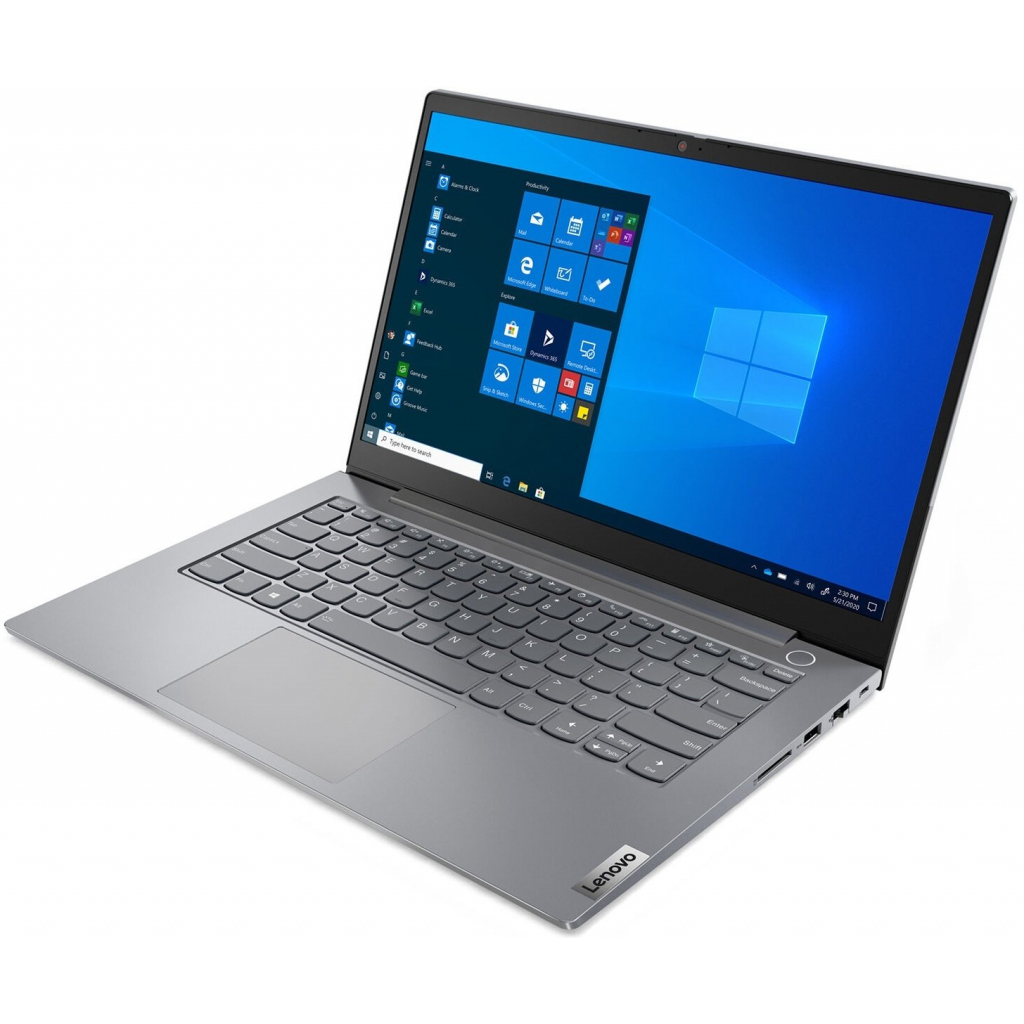 Ноутбук Lenovo ThinkBook 14 14FHD IPS AG/Intel i3-1115G4/8/512F/int/W10P/Grey фото №2
