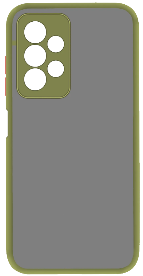 Чохол для телефона MakeFuture Samsung A33 Frame (Matte PC TPU) Green