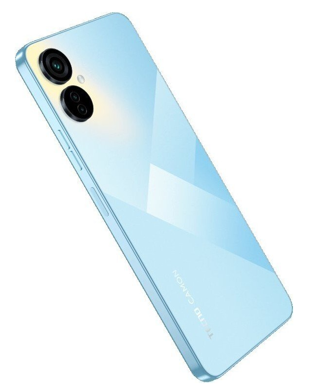 Смартфон Tecno Camon 19 Neo (CH6i) 6/128Gb NFC 2SIM Ice Mirror Blue фото №4