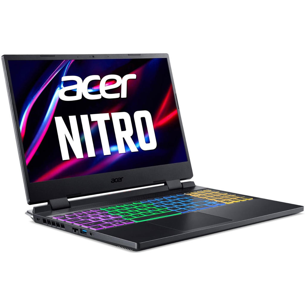Ноутбук Acer Nitro 5 AN515-58 15.6FHD IPS 165Hz/Intel i7-12700H/32/1024F/NVD3070Ti-8/Lin/Black фото №2