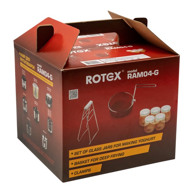Набір для мультиварок Rotex RAM04-G (баночки для йогурта) фото №2