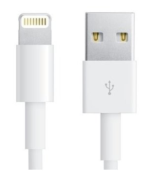 Apple USB Cable Lightning MD818ZM/AA carton box