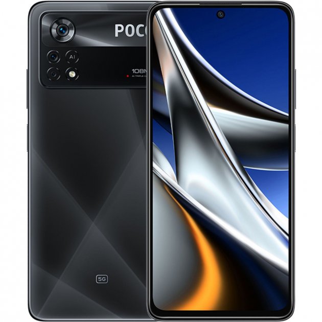 Смартфон Poco X4 Pro 8/256GB Laser Black (Global Version)