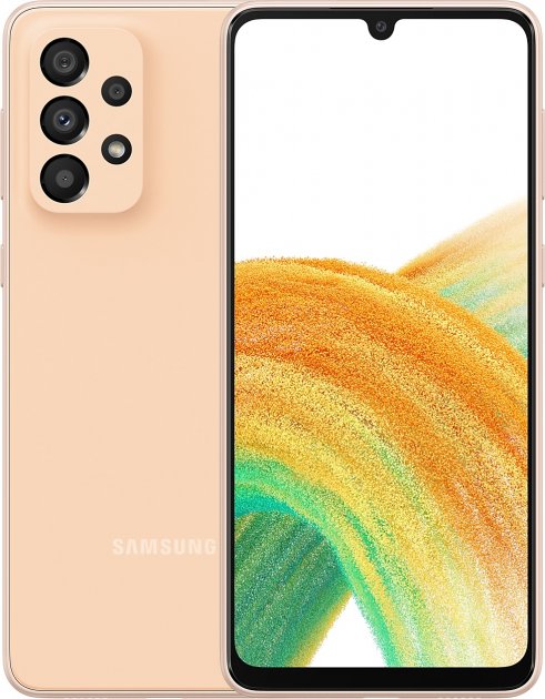 Смартфон Samsung SM-A336B/128 (Galaxy A33 5G 6/128Gb) Orange (SM-A336BZOGSEK)