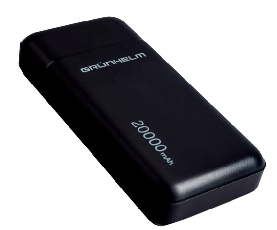 Мобильная батарея Grunhelm 20000 mAh Black (GP-27AB)
