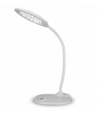 Настольная лампа Euroelectric LED Світильник настільний металевий   скло в стилі хайтек 5W 5300-5700K білий (48)