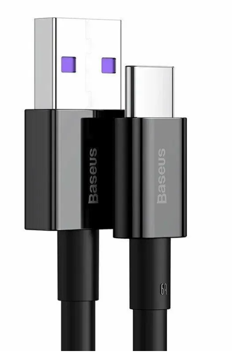 Baseus Superior Series USB to Type-C 66W 1m Black фото №2