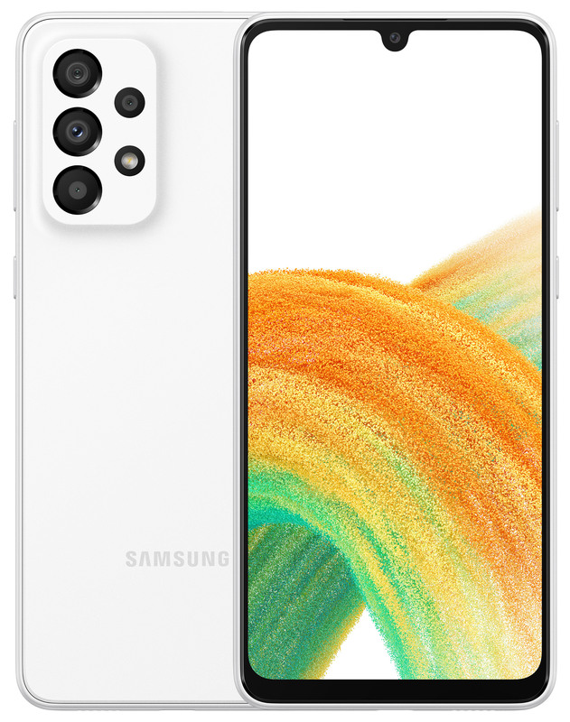 Смартфон Samsung A33 5G 6/128GB WHITE (SM-A336BZWG) (UA-UCRF)