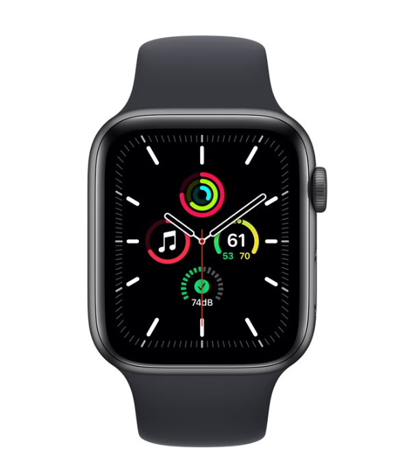 Smart годинник Apple Watch SE 2022 GPS 44mm Midnight Aluminium Case with Midnight Sport Band - Regular (MNK03