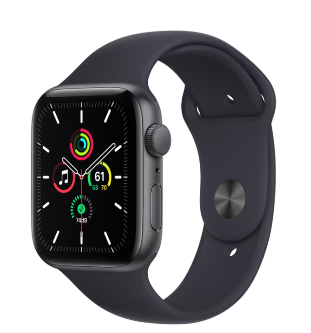 Smart часы Apple Watch SE 2022 GPS 44mm Midnight Aluminium Case with Midnight Sport Band - Regular (MNK03 фото №2