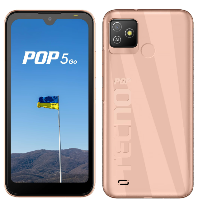 Смартфон Tecno POP 5 Go (BD1) 1/16Gb Dual SIM Mist Copper