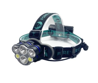 Ліхтарик Forever Light LED Headlamp Ultra T6 2x 10W  XP-E 2x 3W 500lm 2x 18650 1200mAh Li-Ion
