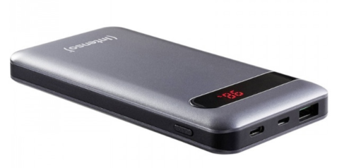 Мобільна батарея Intenso PD10000 10000mAh QC 3.0 microUSB, USB-A, USB Type-C (PB930388 / 7332330) фото №2