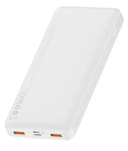 Мобильная батарея Baseus Bipow Digital Display 20W 10000mAh White (PPDML-L02) фото №3