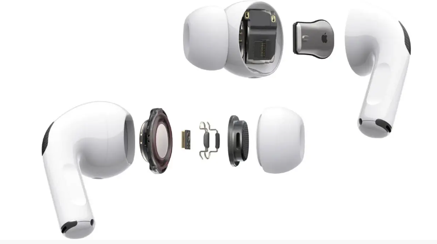 Наушники Apple AirPods Pro 2 AAA  with Wireless Charging Case (MWP22AM/A) White фото №4