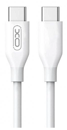 XO USB Cable NB124 PD 40W Type-C to Type-C white