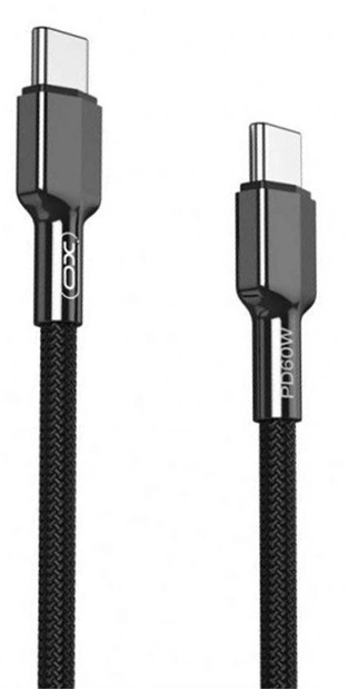 XO USB Cable NB-Q183B PD 60W 3A Fast charge Type-C - Type-C 1m black