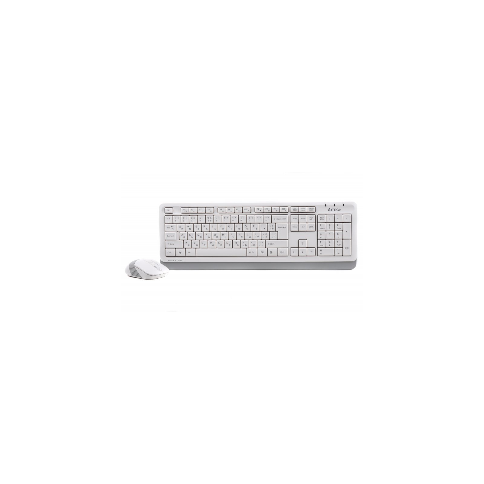 Клавиатура   мышка A4Tech FG1012 (White) фото №4
