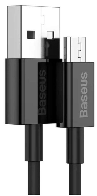 Baseus Superior Series Fast Charging Data Cable USB to Micro 2A 1m Black фото №2