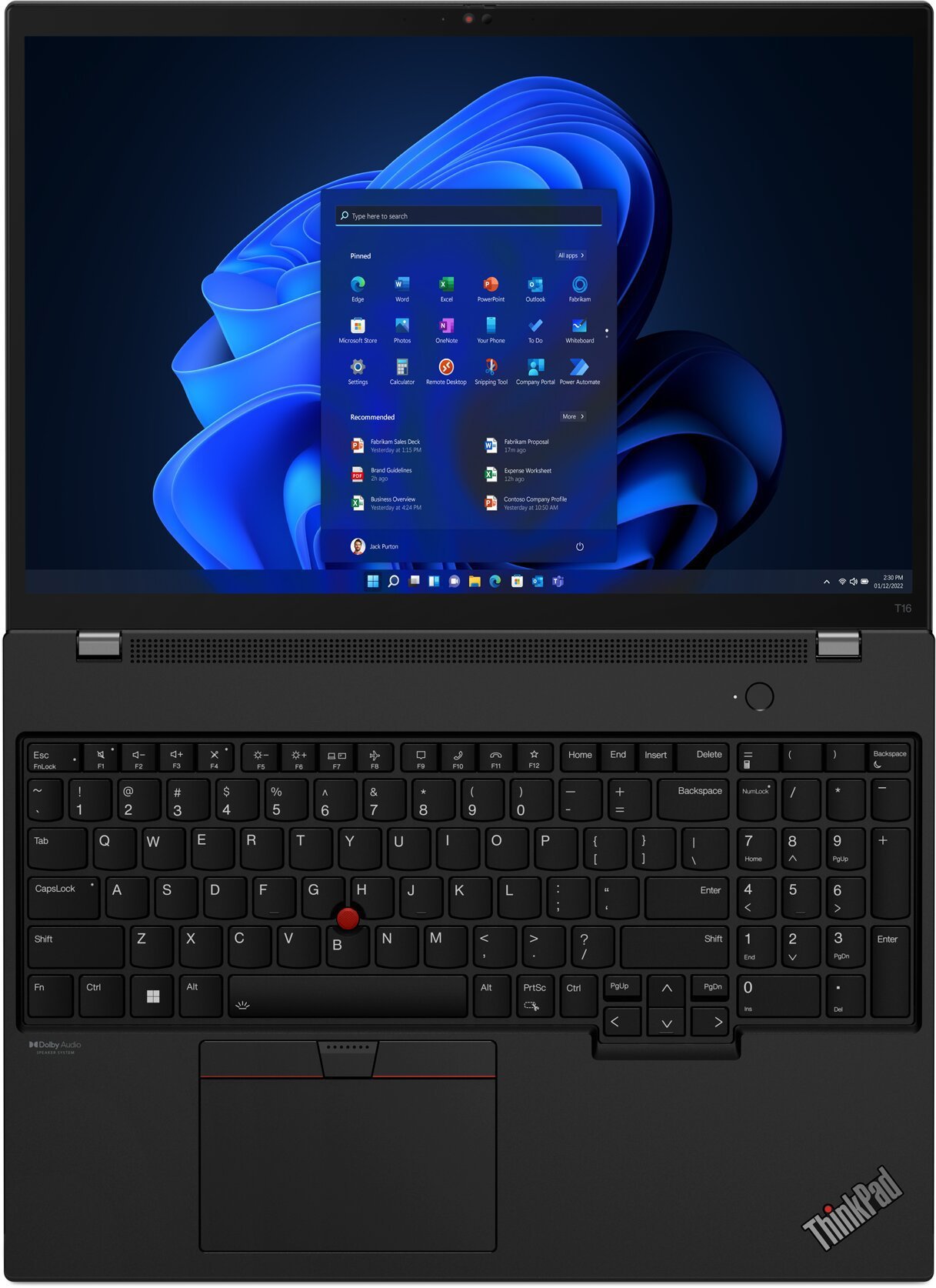 Ноутбук Lenovo ThinkPad X1 Carbon 10 14 2.2K (21CB008JRA) фото №3