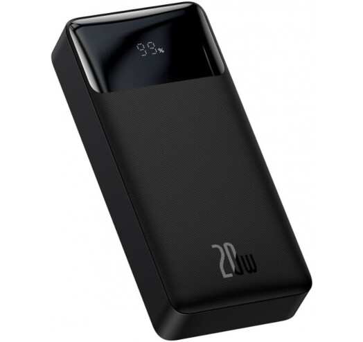 Мобильная батарея Baseus Bipow Digital Display 20W 20000 mAh Black (PPDML-M01) фото №2