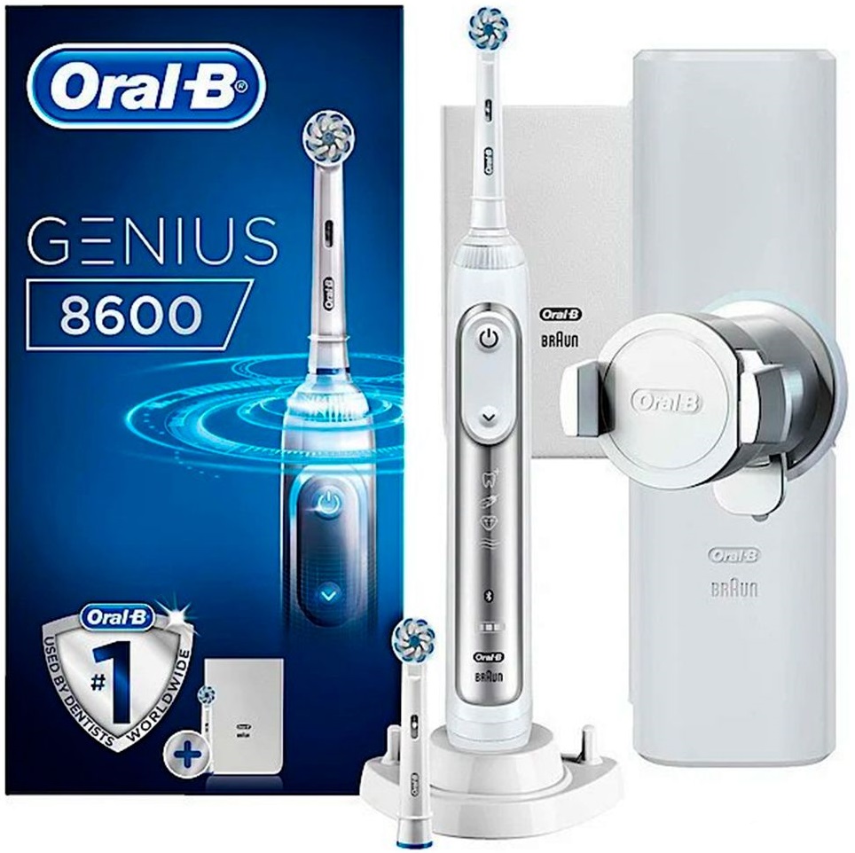 Зубна щітка Braun Oral-B Genius 8600 D701.524.5 фото №2