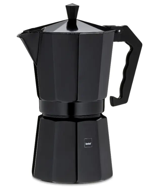 Кофеварка Kela KELA Italia, 450 мл, 9 чашок (10555) чорний