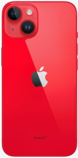 Смартфон Apple iPhone 14 128GB (PRODUCT) RED (MPVA3) фото №4